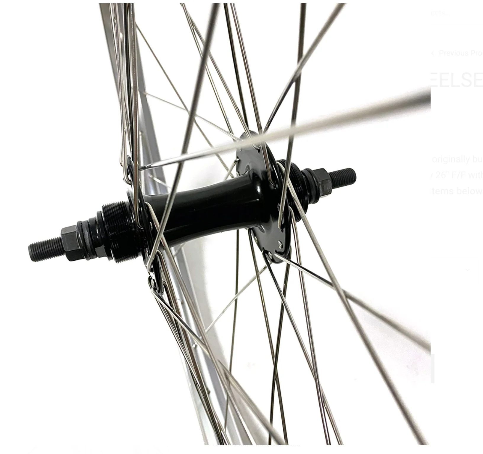 26" Alloy Wheelset - Perfect for the Barbarian , MX26 or the Diesel - Image 4