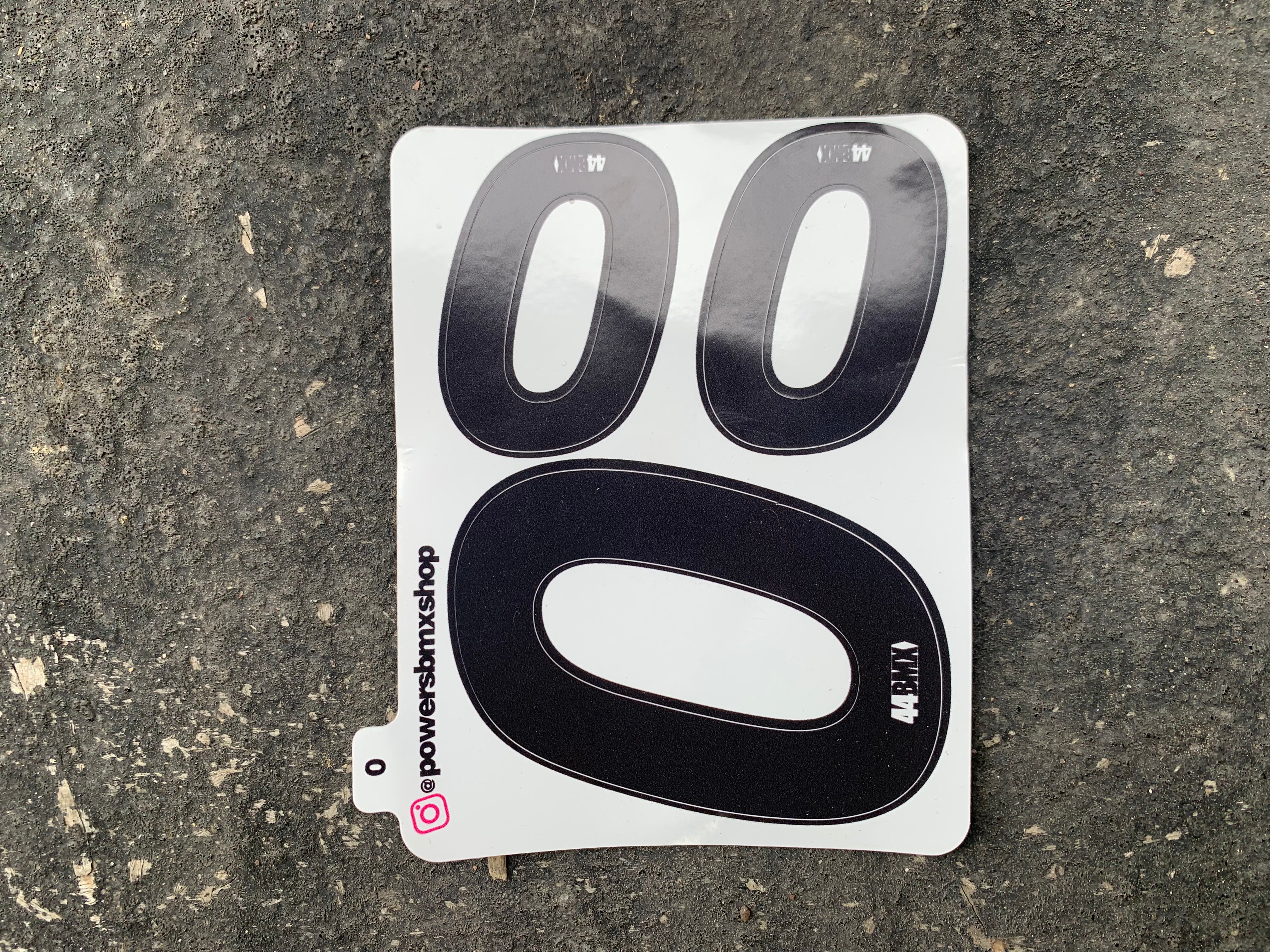 44 BMX NUMBER KIT