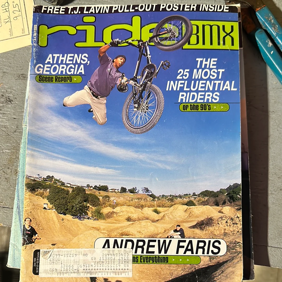 ride bmx  magazine back issues 1999 - Image 2