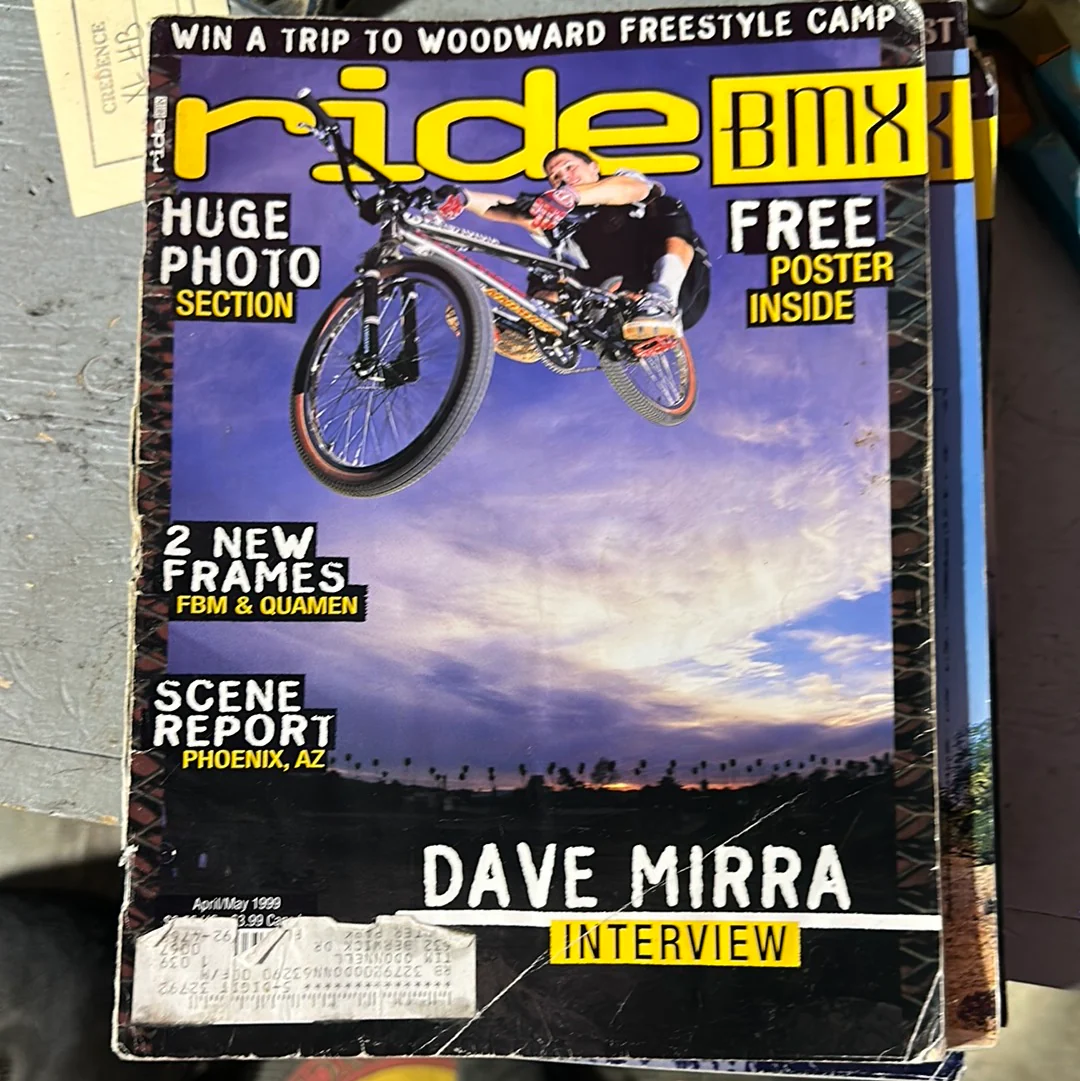 ride bmx  magazine back issues 1999 - Image 5