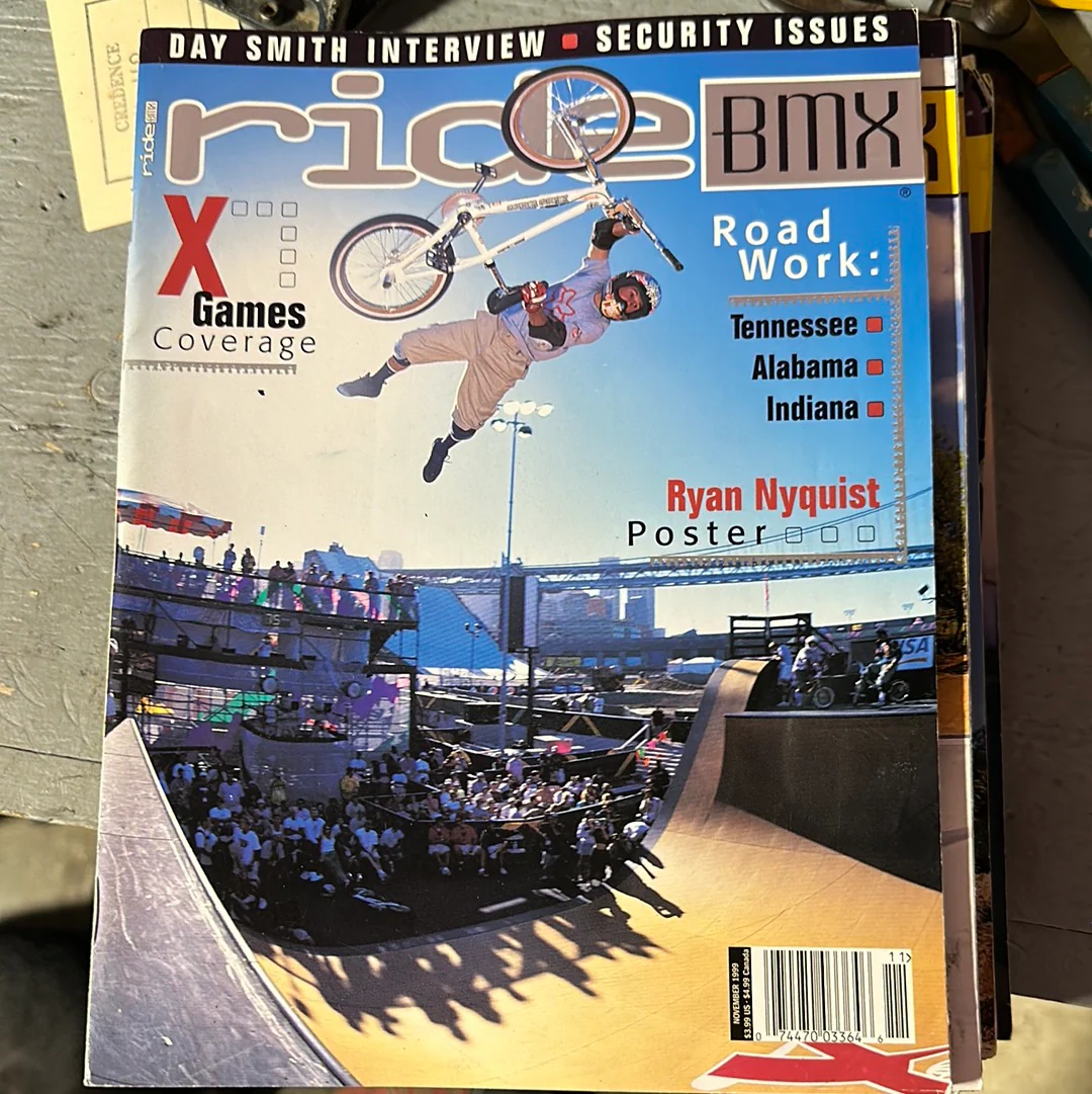 ride bmx  magazine back issues 1999 - Image 6