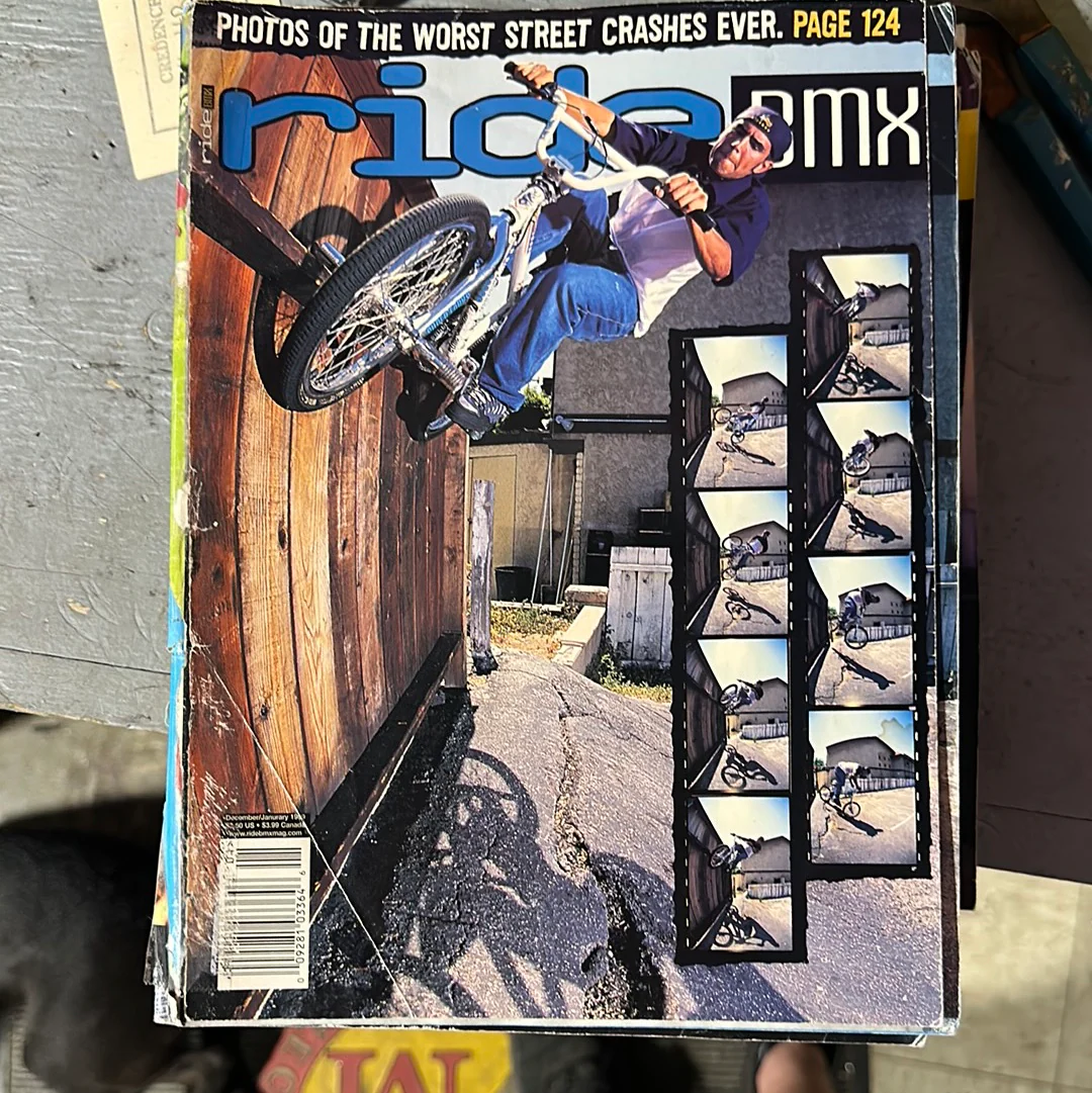 ride bmx  magazine back issues 1999 - Image 9