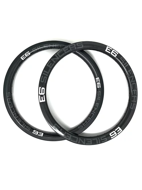 E6 Silencer carbon Rims