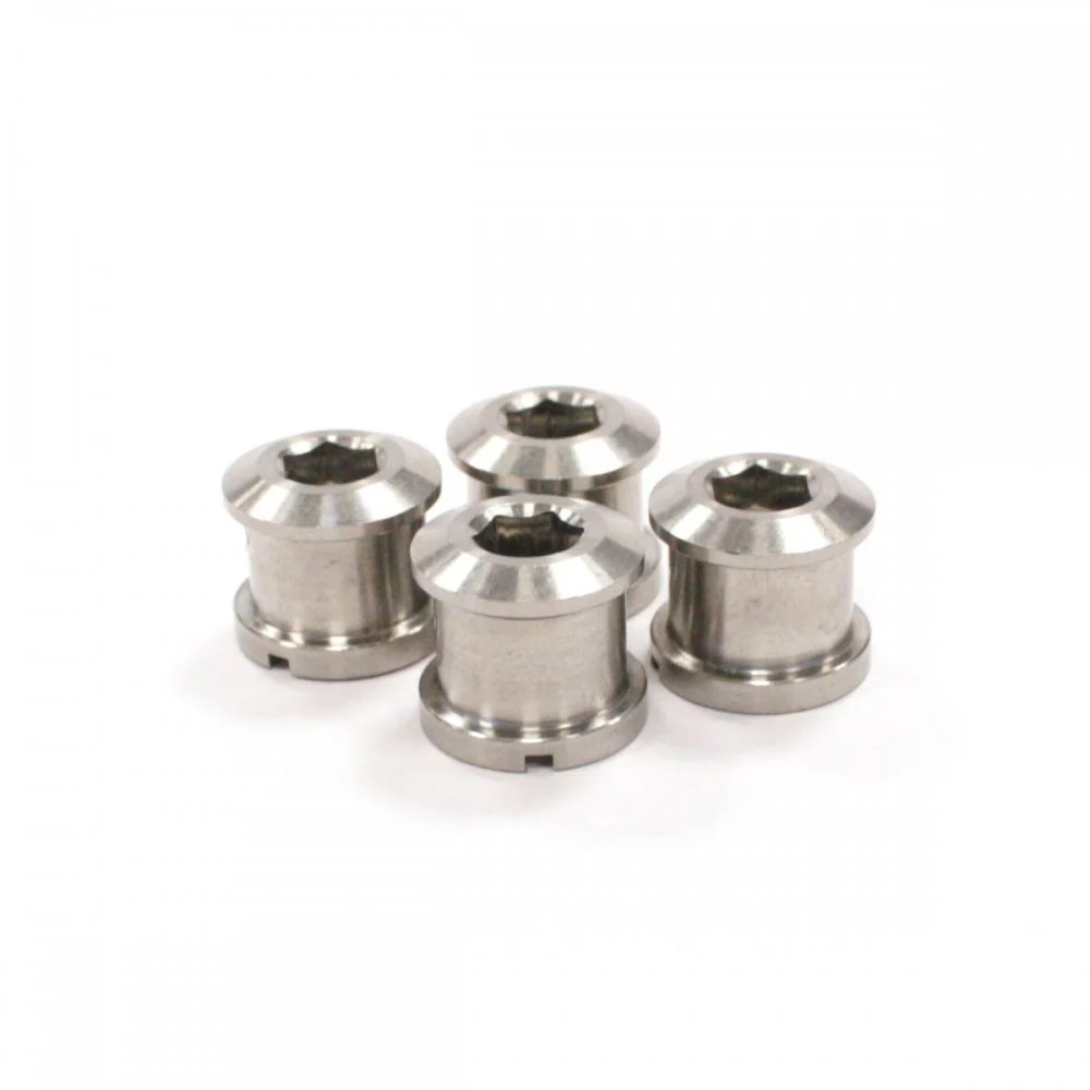 ELEVN PACK 4 CHAINRING BOLTS ELEVN TITANIUM 8.5X4MM