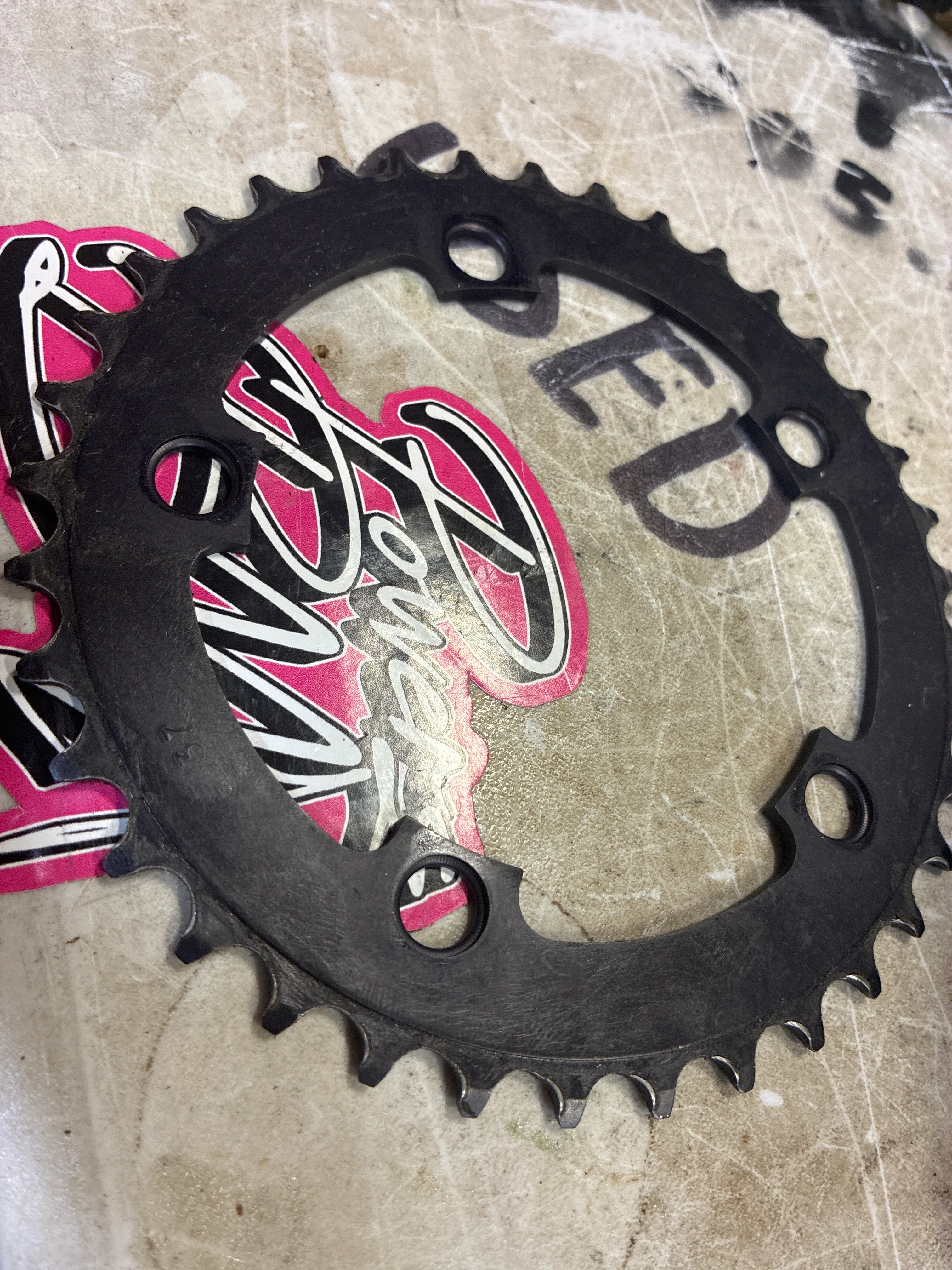 mcs bmx 5b chainring 37t - Image 2