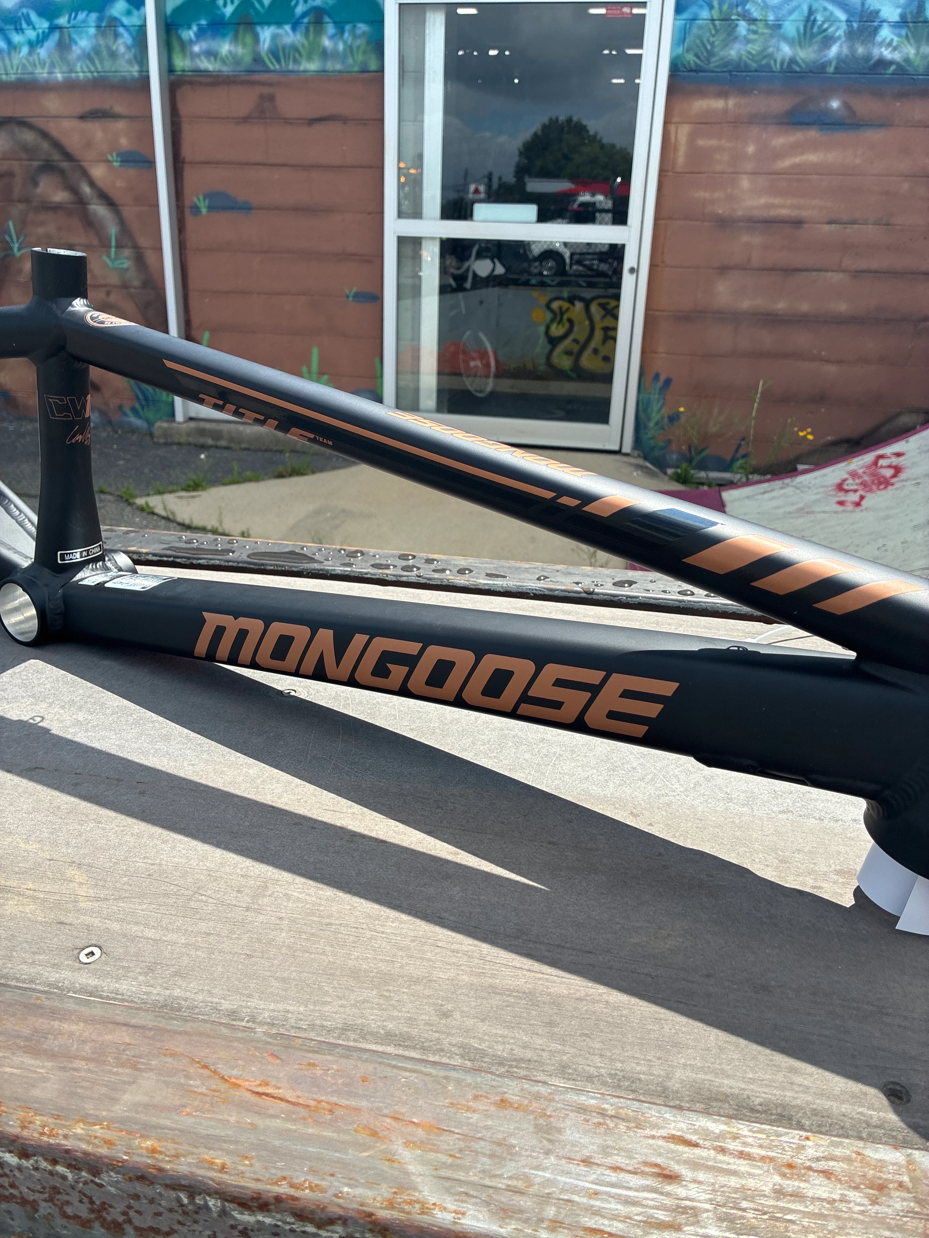 Mongoose Cam Wood Team issue frame - Image 3