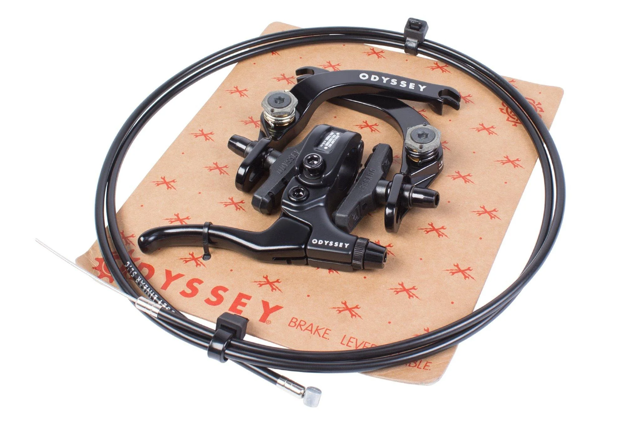 Odyssey evo 2.5 brake kit Black