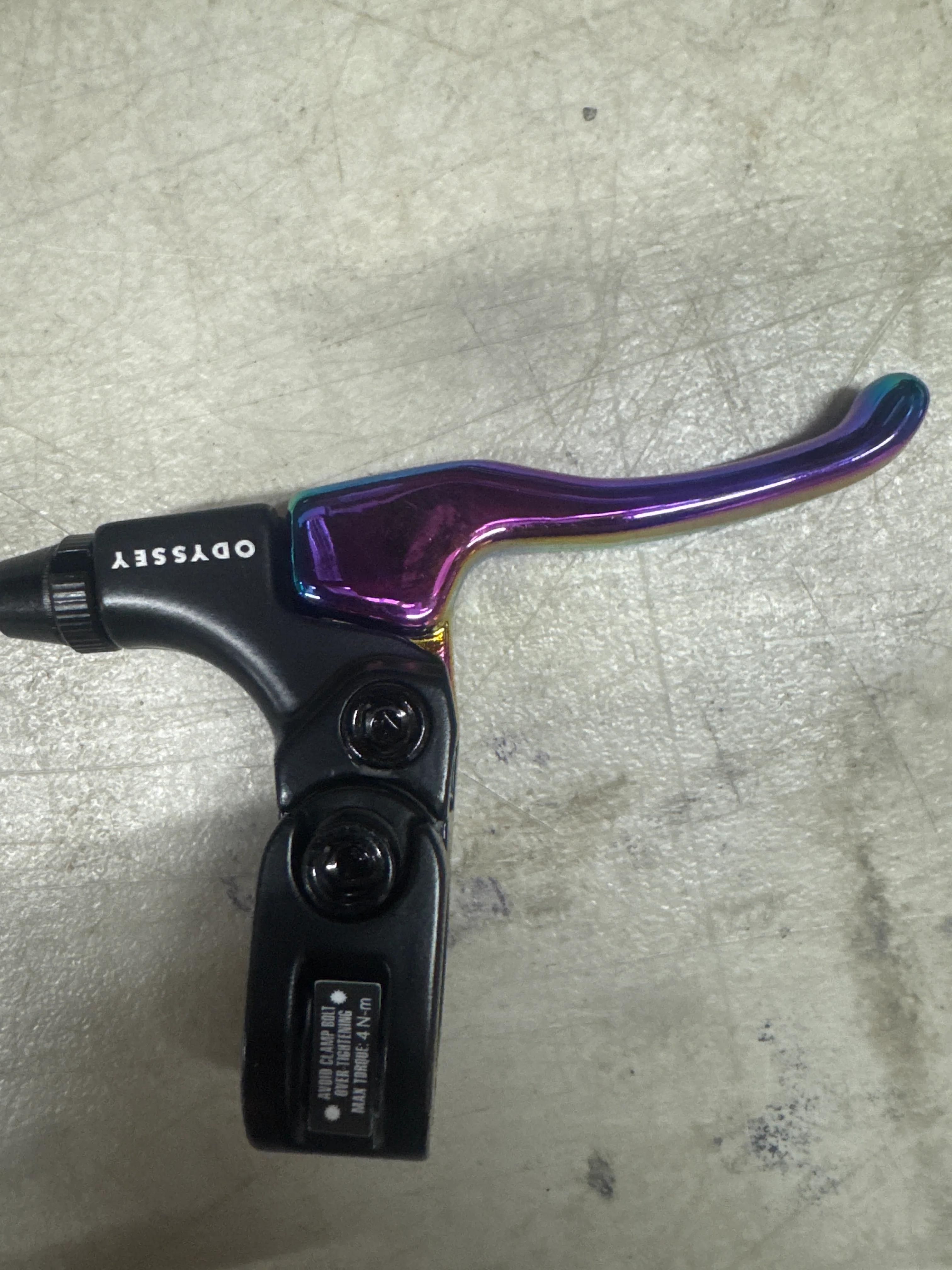 Odyssey Monolever Brake Lever Oil Slick - Image 2