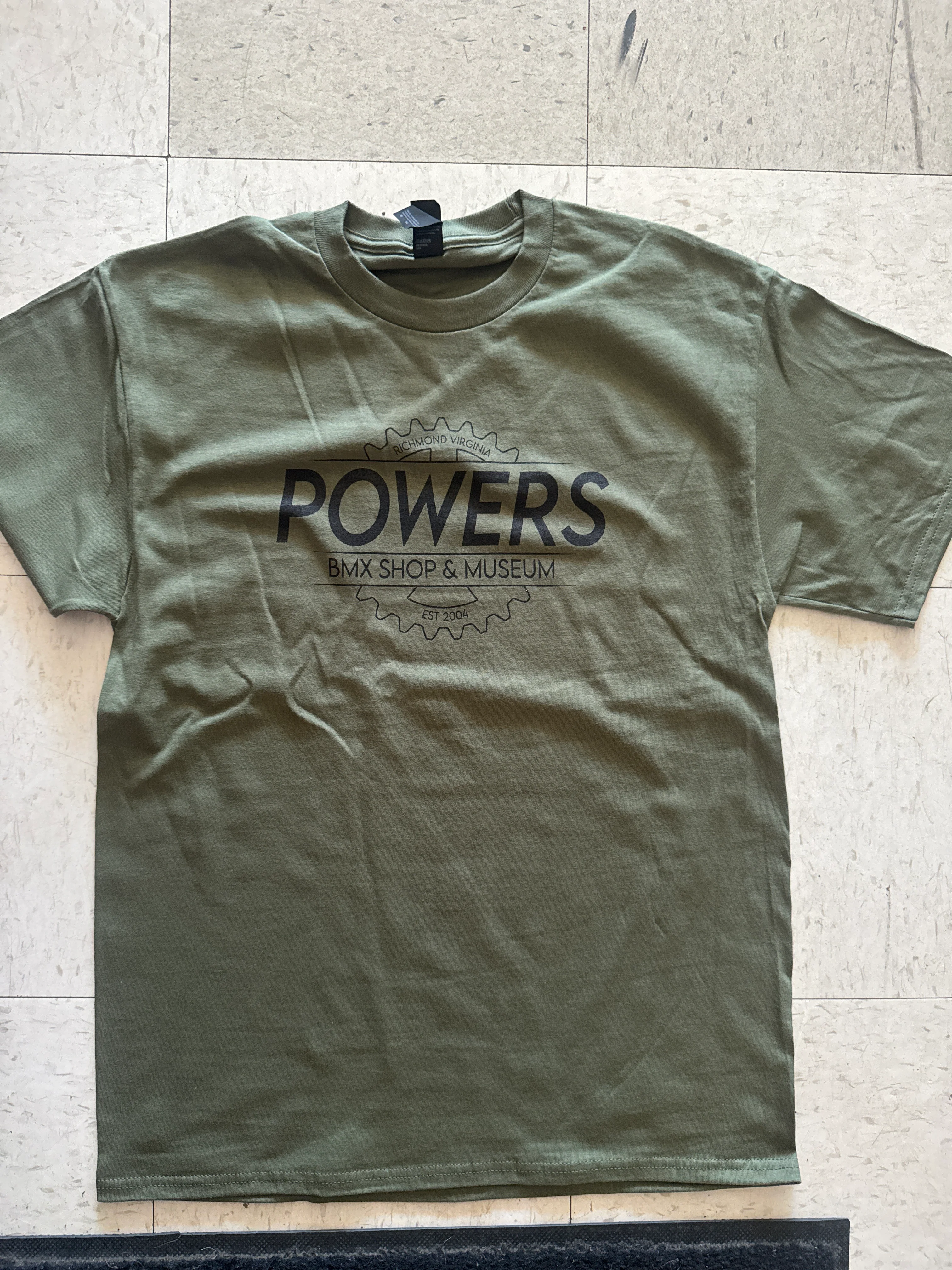 powers bmx shop & museum classic tee - Image 3
