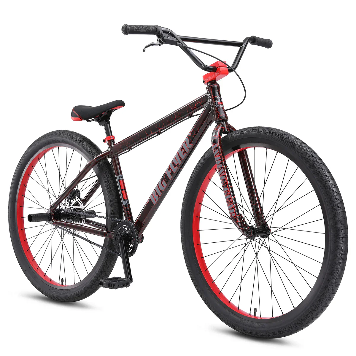 SE Bikes Big Flyer HD 29" Red Crackle - Image 3