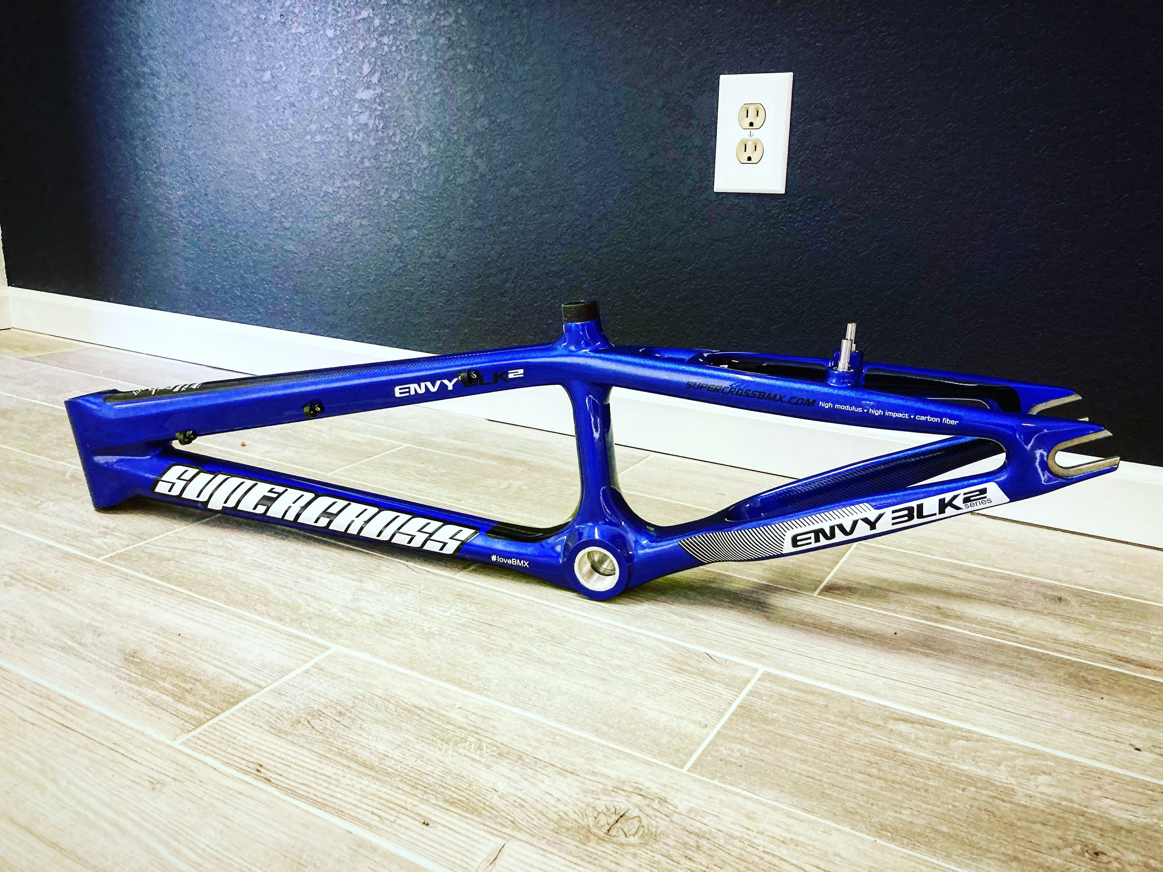 Supercross BMX | ENVY BLK 2 - Carbon Fiber BMX Race Frame - Image 28