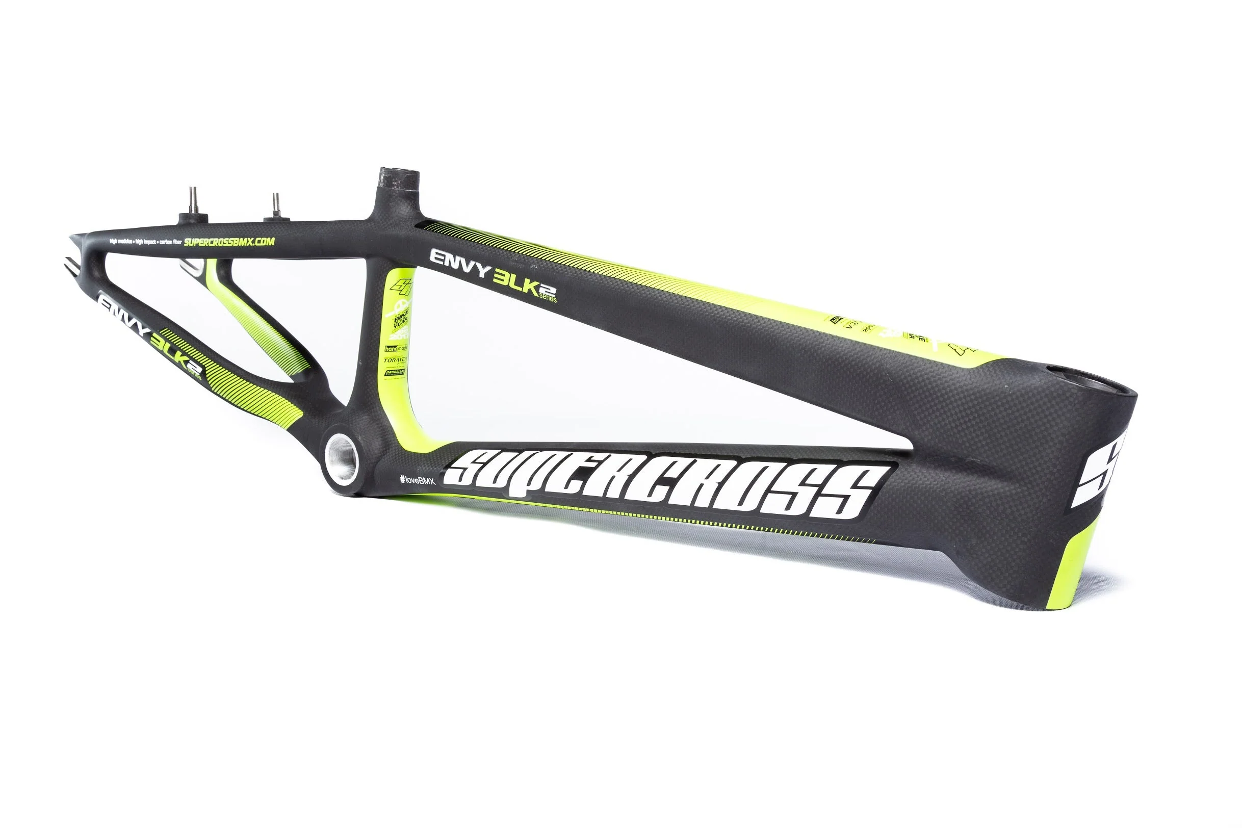 Supercross BMX | ENVY BLK 2 - Carbon Fiber BMX Race Frame - Image 6