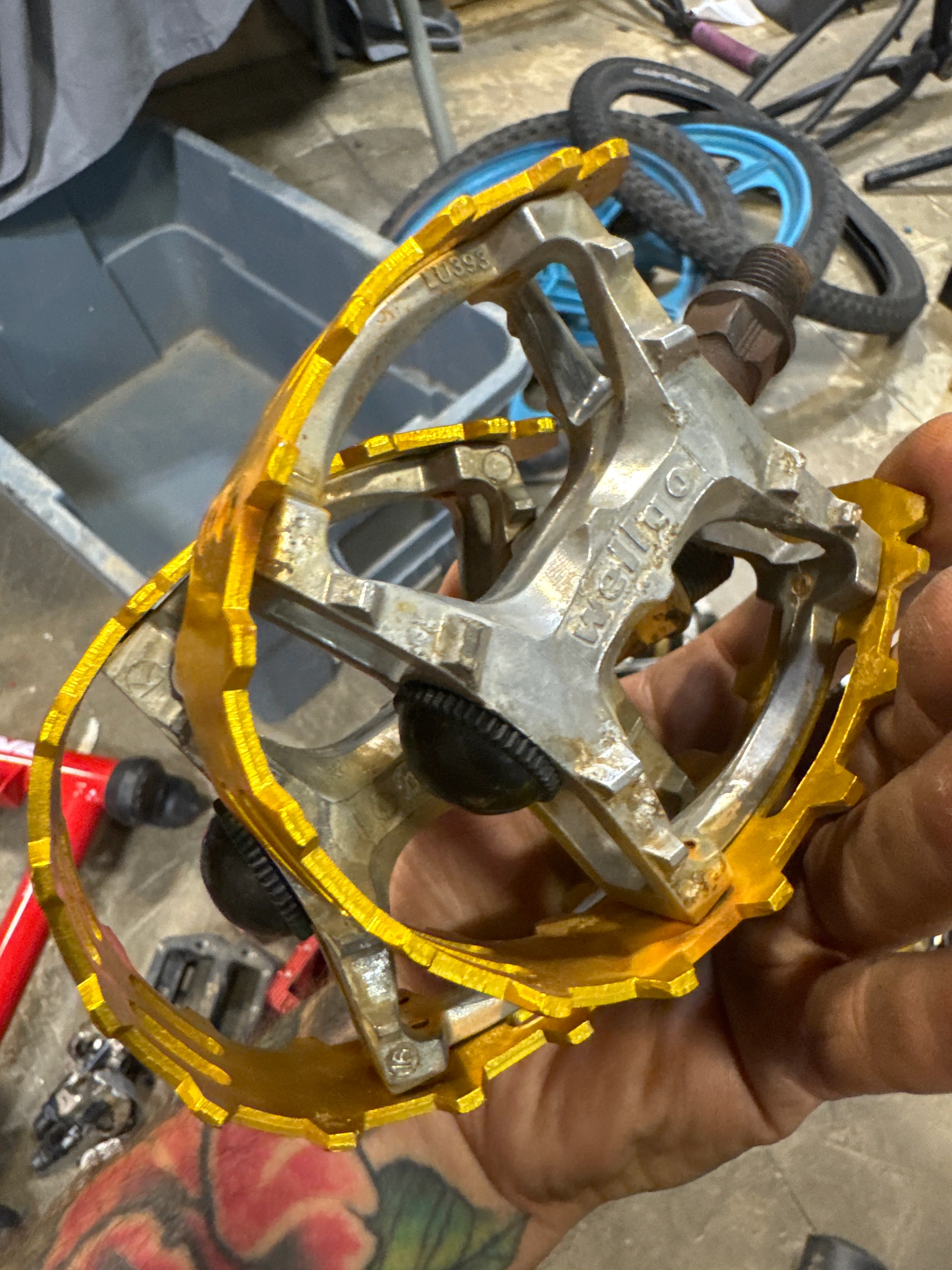Wellgo bear trap 1/2 pedal - Image 2